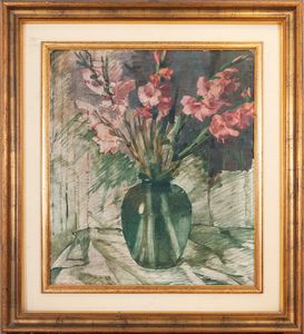 OSCAR SOGARO : Vaso di fiori  - Asta Asta di Arte Moderna e Contemporanea - Associazione Nazionale - Case d'Asta italiane