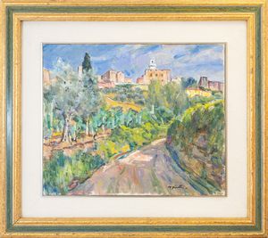 MARIO DISERTORI : Paesaggio  - Asta Asta di Arte Moderna e Contemporanea - Associazione Nazionale - Case d'Asta italiane