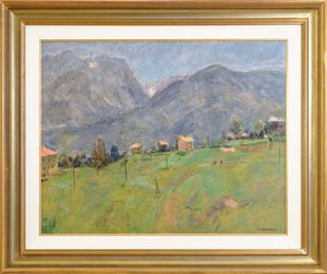 NINO SPRINGOLO : Montagne  - Asta Asta di Arte Moderna e Contemporanea - Associazione Nazionale - Case d'Asta italiane