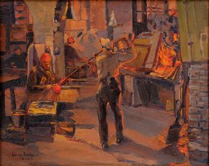 LINA ROSSO - Mastro vetraio, Murano