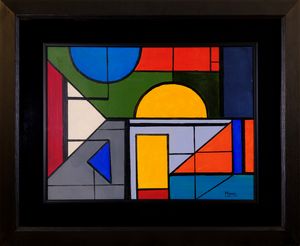 JOSE MARIA MIJARES : Composizione  - Asta Asta di Arte Moderna e Contemporanea - Associazione Nazionale - Case d'Asta italiane