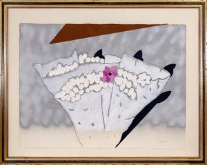 CONCETTO POZZATI : senza titolo  - Asta Asta di Arte Moderna e Contemporanea - Associazione Nazionale - Case d'Asta italiane