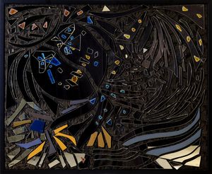 ENRICO BAJ : Specchio  - Asta Asta di Arte Moderna e Contemporanea - Associazione Nazionale - Case d'Asta italiane