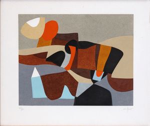 AFRO : Les Fleurs du Mal  - Asta Asta di Arte Moderna e Contemporanea - Associazione Nazionale - Case d'Asta italiane