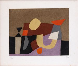 AFRO : Les Fleurs du Mal  - Asta Asta di Arte Moderna e Contemporanea - Associazione Nazionale - Case d'Asta italiane