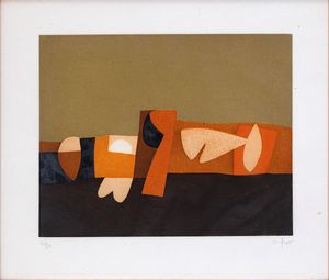 AFRO : Les Fleurs du Mal  - Asta Asta di Arte Moderna e Contemporanea - Associazione Nazionale - Case d'Asta italiane