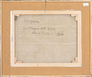 ANTONIO CORPORA : Lo stagno del nord  - Asta Asta di Arte Moderna e Contemporanea - Associazione Nazionale - Case d'Asta italiane