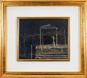 VASILIJE JOSIP JORDAN : Forum Romanum  - Asta Asta di Arte Moderna e Contemporanea - Associazione Nazionale - Case d'Asta italiane