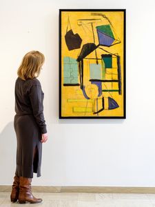 GIUSEPPE SANTOMASO : Composizione  - Asta Asta di Arte Moderna e Contemporanea - Associazione Nazionale - Case d'Asta italiane