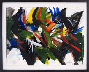 EDO  MURTIC : senza titolo  - Asta Asta di Arte Moderna e Contemporanea - Associazione Nazionale - Case d'Asta italiane