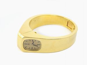 Raro bracciale orologio Uti per Fasano da donna in oro giallo  - Asta Orologi e Gioielli - I - Associazione Nazionale - Case d'Asta italiane