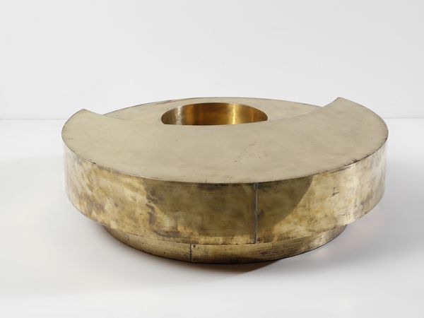 MANIFATTURA ITALIANA : Grande tavolo da salotto con piano girevole  - Asta Asta 523 | DESIGN E ARTI DECORATIVE DEL NOVECENTO Tradizionale - Associazione Nazionale - Case d'Asta italiane