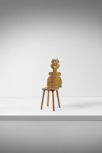 MATTA ROBERTO SEBASTIAN ANTONIO (1911 - 2002) : Senza titolo Sedia  - Asta Asta 523 | DESIGN E ARTI DECORATIVE DEL NOVECENTO Tradizionale - Associazione Nazionale - Case d'Asta italiane