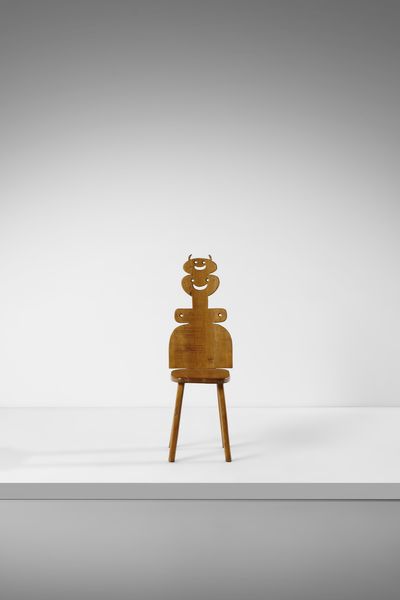 MATTA ROBERTO SEBASTIAN ANTONIO (1911 - 2002) : Senza titolo Sedia  - Asta Asta 523 | DESIGN E ARTI DECORATIVE DEL NOVECENTO Tradizionale - Associazione Nazionale - Case d'Asta italiane