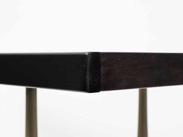 MANGIAROTTI ANGELO (1921 - 2012) : Tavolo per Sorgente del Mobile, Arosio  - Asta Asta 523 | DESIGN E ARTI DECORATIVE DEL NOVECENTO Tradizionale - Associazione Nazionale - Case d'Asta italiane