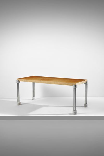 SOTTSASS ETTORE (1917 - 2007) : Tavolo produzione Pierluigi Ghianda, Italia  - Asta Asta 523 | DESIGN E ARTI DECORATIVE DEL NOVECENTO Tradizionale - Associazione Nazionale - Case d'Asta italiane