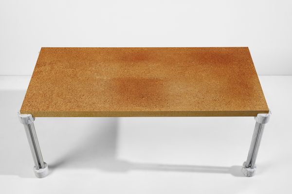 SOTTSASS ETTORE (1917 - 2007) : Tavolo produzione Pierluigi Ghianda, Italia  - Asta Asta 523 | DESIGN E ARTI DECORATIVE DEL NOVECENTO Tradizionale - Associazione Nazionale - Case d'Asta italiane