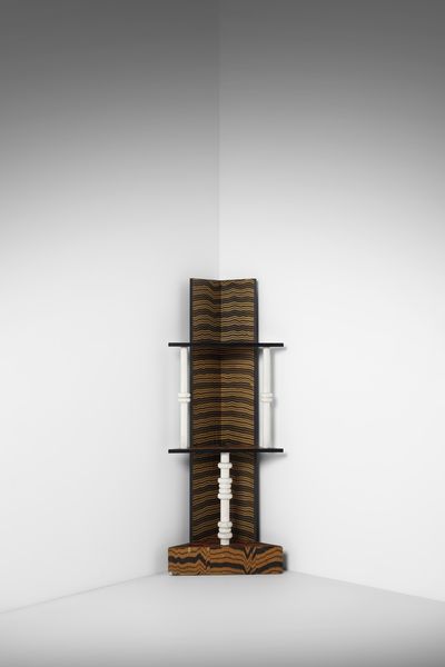 DU PASQUIER NATALIE (n. 1957) : Angoliera mod. Tiger produzione Zeus, Italia  - Asta Asta 523 | DESIGN E ARTI DECORATIVE DEL NOVECENTO Tradizionale - Associazione Nazionale - Case d'Asta italiane