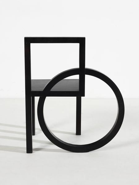 PALLUCCO PAOLO (n. 1950) : Sedia di entrata nel cerchio magico  - Asta Asta 523 | DESIGN E ARTI DECORATIVE DEL NOVECENTO Tradizionale - Associazione Nazionale - Case d'Asta italiane