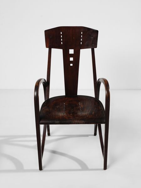 THONET GEBRDER : Poltroncina mod. 512, Vienna  - Asta Asta 523 | DESIGN E ARTI DECORATIVE DEL NOVECENTO Tradizionale - Associazione Nazionale - Case d'Asta italiane