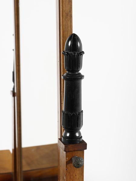 CHINI TITO (1898 - 1947) : attribuito. Mobile da toeletta con specchiera basculante unito a sgabello  - Asta Asta 523 | DESIGN E ARTI DECORATIVE DEL NOVECENTO Tradizionale - Associazione Nazionale - Case d'Asta italiane