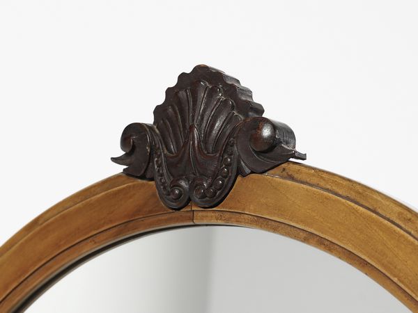 CHINI TITO (1898 - 1947) : attribuito. Mobile da toeletta con specchiera basculante unito a sgabello  - Asta Asta 523 | DESIGN E ARTI DECORATIVE DEL NOVECENTO Tradizionale - Associazione Nazionale - Case d'Asta italiane