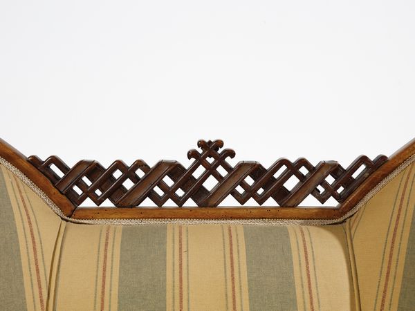 BUSIRI VICI ANDREA (1903 - 1989) : attribuito. Divano  - Asta Asta 523 | DESIGN E ARTI DECORATIVE DEL NOVECENTO Tradizionale - Associazione Nazionale - Case d'Asta italiane