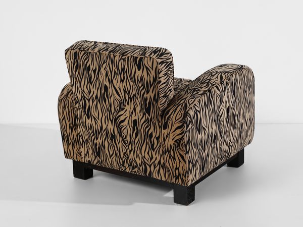 ULRICH GUGLIELMO (1904 - 1977) : attribuito. Coppia di poltrone per manifattura Strada, Italia  - Asta Asta 523 | DESIGN E ARTI DECORATIVE DEL NOVECENTO Tradizionale - Associazione Nazionale - Case d'Asta italiane