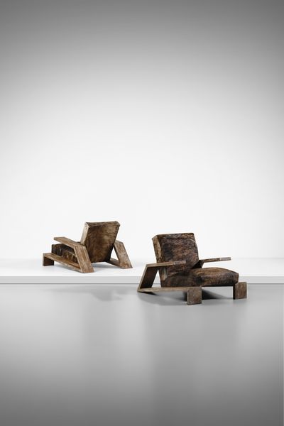 Comte : Elephant Chairs Coppia di poltrone, Bariloche  - Asta Asta 523 | DESIGN E ARTI DECORATIVE DEL NOVECENTO Tradizionale - Associazione Nazionale - Case d'Asta italiane