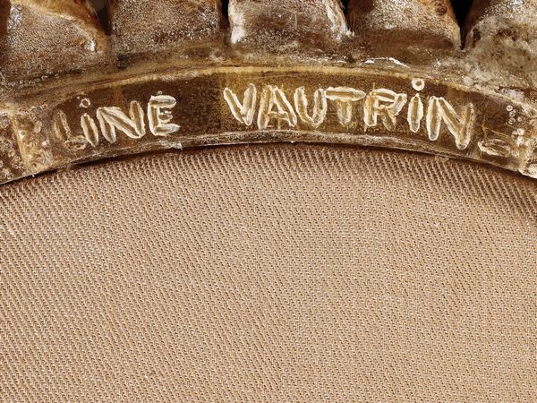 VAUTRIN LINE (1913 - 1997) : Soleil Torsade Specchio da parete  - Asta Asta 523 | DESIGN E ARTI DECORATIVE DEL NOVECENTO Tradizionale - Associazione Nazionale - Case d'Asta italiane