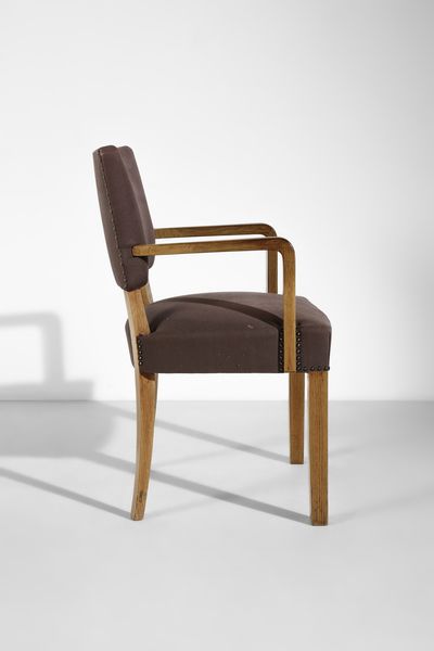 PONTI GIO (1891 - 1979) : Coppia di sedie e coppia di poltroncine  - Asta Asta 523 | DESIGN E ARTI DECORATIVE DEL NOVECENTO Tradizionale - Associazione Nazionale - Case d'Asta italiane