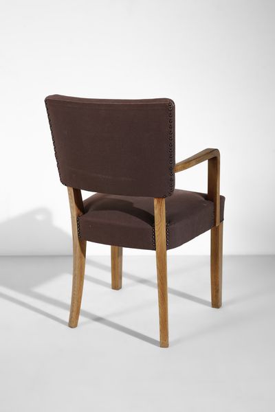 PONTI GIO (1891 - 1979) : Coppia di sedie e coppia di poltroncine  - Asta Asta 523 | DESIGN E ARTI DECORATIVE DEL NOVECENTO Tradizionale - Associazione Nazionale - Case d'Asta italiane