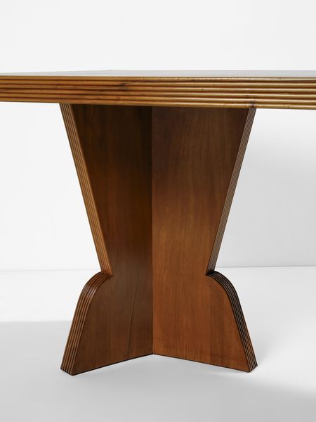 PONTI GIO (1891 - 1979) : Grande tavolo da riunioni  - Asta Asta 523 | DESIGN E ARTI DECORATIVE DEL NOVECENTO Tradizionale - Associazione Nazionale - Case d'Asta italiane