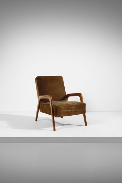 PONTI GIO (1891 - 1979) : Poltrona  - Asta Asta 523 | DESIGN E ARTI DECORATIVE DEL NOVECENTO Tradizionale - Associazione Nazionale - Case d'Asta italiane