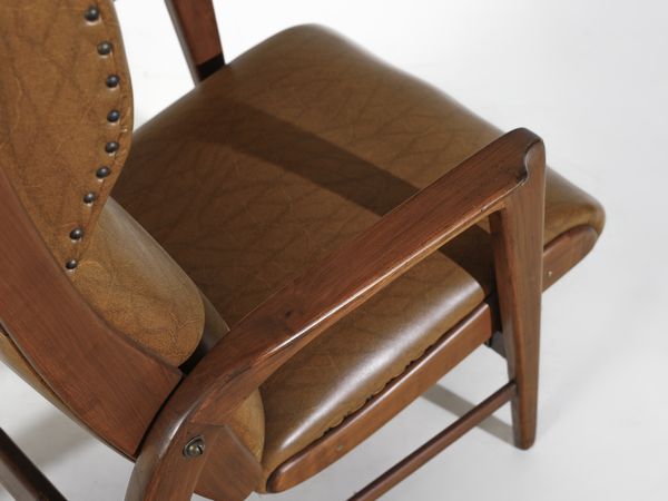 PONTI GIO (1891 - 1979) : Coppia di poltrone per Casa e Giardino, Milano  - Asta Asta 523 | DESIGN E ARTI DECORATIVE DEL NOVECENTO Tradizionale - Associazione Nazionale - Case d'Asta italiane