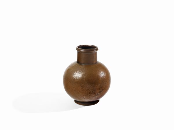PONTI GIO (1891 - 1979) : Vaso esecuzione Nino Ferrari, Brescia  - Asta Asta 523 | DESIGN E ARTI DECORATIVE DEL NOVECENTO Tradizionale - Associazione Nazionale - Case d'Asta italiane
