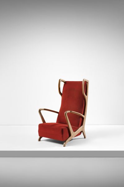 PONTI GIO (1891 - 1979) : Poltrona bergere per Casa e Giardino, Milano  - Asta Asta 523 | DESIGN E ARTI DECORATIVE DEL NOVECENTO Tradizionale - Associazione Nazionale - Case d'Asta italiane