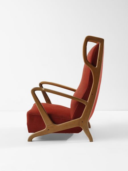 PONTI GIO (1891 - 1979) : Poltrona bergere per Casa e Giardino, Milano  - Asta Asta 523 | DESIGN E ARTI DECORATIVE DEL NOVECENTO Tradizionale - Associazione Nazionale - Case d'Asta italiane