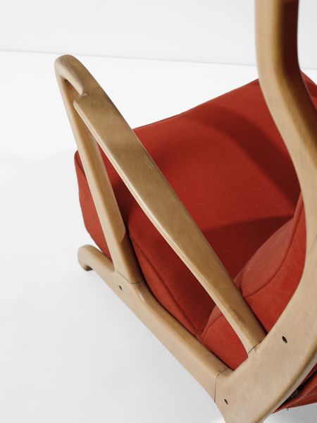 PONTI GIO (1891 - 1979) : Poltrona bergere per Casa e Giardino, Milano  - Asta Asta 523 | DESIGN E ARTI DECORATIVE DEL NOVECENTO Tradizionale - Associazione Nazionale - Case d'Asta italiane