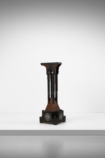 QUARTI EUGENIO (1867 - 1929) : Piedistallo Neo-Orientalista  - Asta Asta 523 | DESIGN E ARTI DECORATIVE DEL NOVECENTO Tradizionale - Associazione Nazionale - Case d'Asta italiane