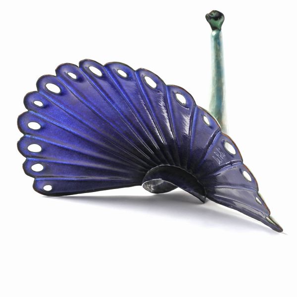 DE POLI PAOLO (1905 - 1996) : Pavoncella a coda alta Scultura, Padova  - Asta Asta 523 | DESIGN E ARTI DECORATIVE DEL NOVECENTO Tradizionale - Associazione Nazionale - Case d'Asta italiane