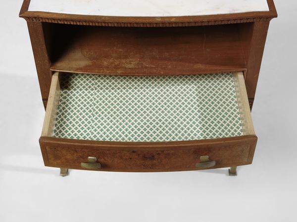 BUFFA PAOLO (1903 - 1970) : Coppia di comodini, esecuzione Enrico e Paolo Borghi, Cant  - Asta Asta 523 | DESIGN E ARTI DECORATIVE DEL NOVECENTO Tradizionale - Associazione Nazionale - Case d'Asta italiane