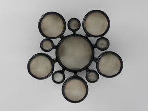GRUPPO BBPR (n. 1932) : Grande lampada a plafone o a sospensione mod. 2045/p per Arteluce, Milano  - Asta Asta 523 | DESIGN E ARTI DECORATIVE DEL NOVECENTO Tradizionale - Associazione Nazionale - Case d'Asta italiane