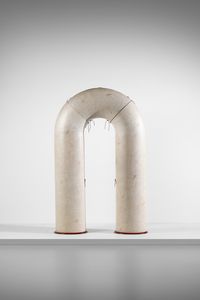 AUTORE IGNOTO - Grande mobile contenitore ad arco