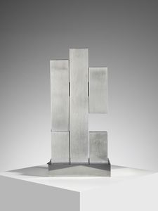 GANDINI INNOCENTO (n. 1941) : Lampada da tavolo-scultura mod. 14098 per Arredoluce, Monza  - Asta Asta 523 | DESIGN E ARTI DECORATIVE DEL NOVECENTO Tradizionale - Associazione Nazionale - Case d'Asta italiane