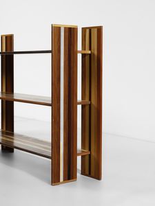 SCARPA AFRA (1937-2011) & TOBIA (n. 1935) : Libreria modulare mod. Mop per Molteni, Italia  - Asta Asta 523 | DESIGN E ARTI DECORATIVE DEL NOVECENTO Tradizionale - Associazione Nazionale - Case d'Asta italiane