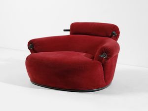 CACCIA DOMINIONI LUIGI (1913 - 2016) : Poltrona mod. P20 Toro per Azucena, Milano  - Asta Asta 523 | DESIGN E ARTI DECORATIVE DEL NOVECENTO Tradizionale - Associazione Nazionale - Case d'Asta italiane