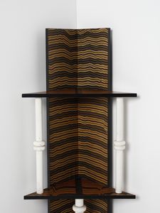 DU PASQUIER NATALIE (n. 1957) : Angoliera mod. Tiger produzione Zeus, Italia  - Asta Asta 523 | DESIGN E ARTI DECORATIVE DEL NOVECENTO Tradizionale - Associazione Nazionale - Case d'Asta italiane