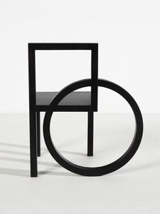 PALLUCCO PAOLO (n. 1950) : Sedia di entrata nel cerchio magico  - Asta Asta 523 | DESIGN E ARTI DECORATIVE DEL NOVECENTO Tradizionale - Associazione Nazionale - Case d'Asta italiane