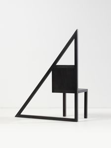 PALLUCCO PAOLO (n. 1950) : Sedia del geometra tranquillo  - Asta Asta 523 | DESIGN E ARTI DECORATIVE DEL NOVECENTO Tradizionale - Associazione Nazionale - Case d'Asta italiane